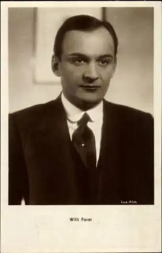 Ak Schauspieler Willi Forst, Portrait