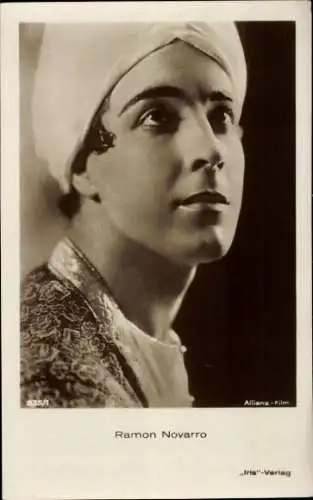 Ak Schauspieler Ramon Novarro, Portrait, Iris Verlag 835 1