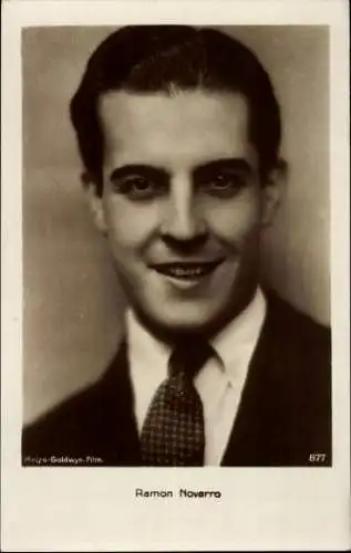 Ak Schauspieler Ramon Novarro, Portrait