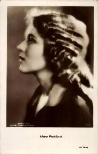 Ak Schauspielerin, Mary Pickford, Portrait