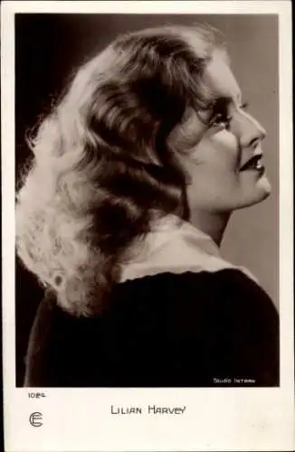 Ak Schauspielerin Lilian Harvey, Portrait