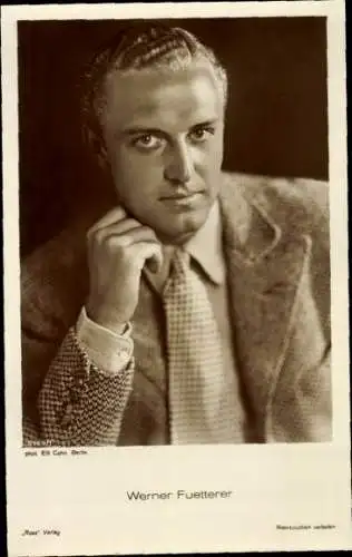 Ak Schauspieler Werner Fuetterer, Ross Verlag 5169 1, Portrait