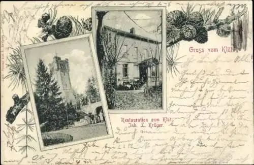 Ak Hameln an der Weser Niedersachsen, Klütturm, Restauration zum Klüt