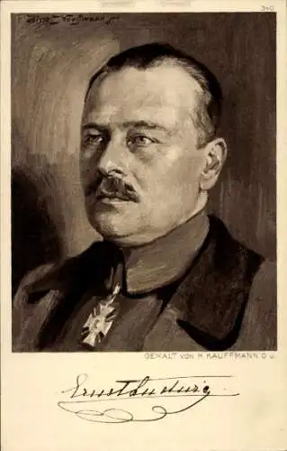 Künstler Ak Kauffmann, H. d. J., Groß­­herzog Ernst Ludwig von Hessen Darmstadt, Portrait