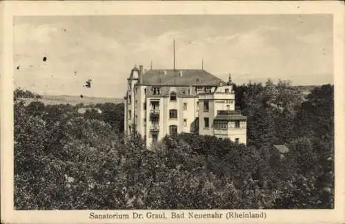 Ak Bad Neuenahr, Sanatorium Dr. Graul