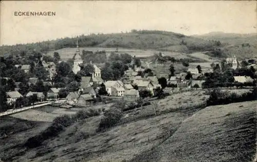 Ak Eckenhagen im Oberbergischen Kreis, Gesamtansicht