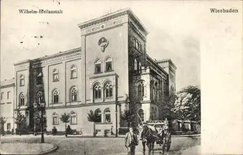 Ak Wiesbaden in Hessen, Wilhelm-Heilanstalt