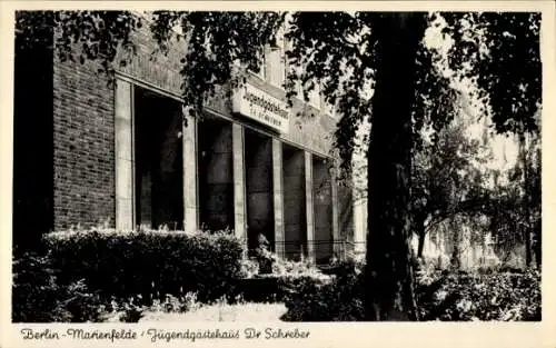 Ak Berlin Tempelhof Marienfelde, Jugendgästehaus Dr. Schreber