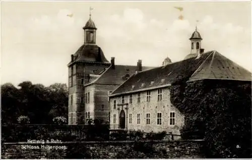 Ak Kettwig Essen im Ruhrgebiet, Schloss Hugenpoet