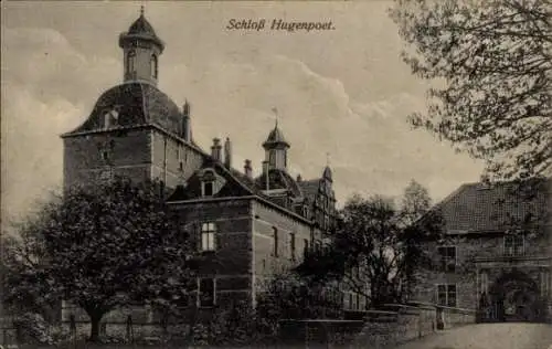Ak Kettwig Essen im Ruhrgebiet, Schloss Hugenpoet