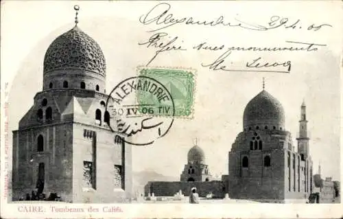 Ak Kairo Kairo Ägypten, Gräber der Kalifen