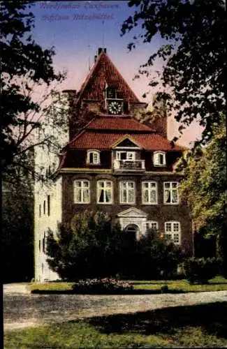 Ak Ritzebüttel Cuxhaven in Niedersachsen, Schloss