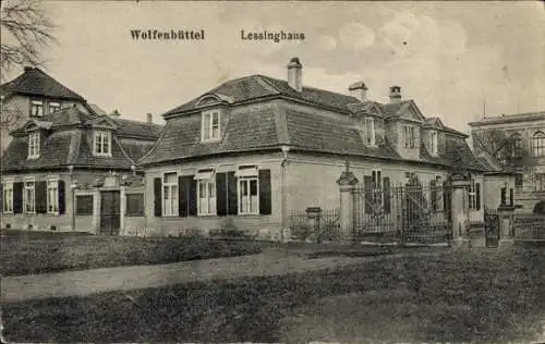 Ak Wolfenbüttel in Niedersachsen, Lessinghaus