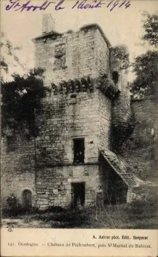 Ak Chateau de Pechimbert, pres St. Martial de Nabirat