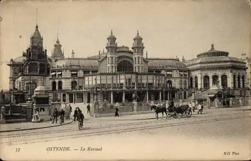 Ak Oostende Ostende Westflandern, Le Kursaal