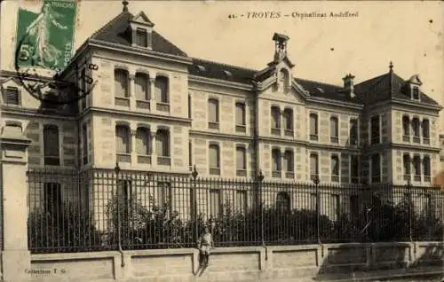 Ak Troyes Aube, Orphelinat Audiffred