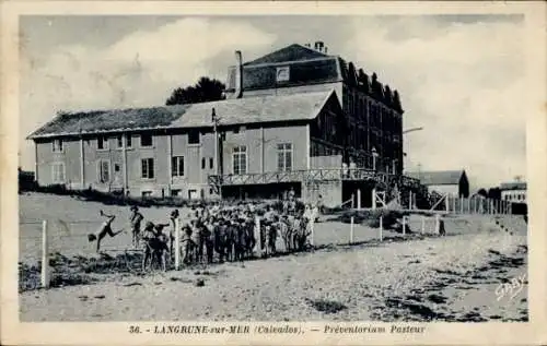 Ak Langrune sur Mer Calvados, Preventorium Pasteur