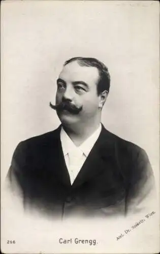 Ak Opernsänger Karl Grengg, Portrait