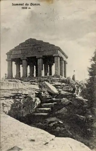 Ak Le Donon Hohe Donne Elsass Bas Rhin, Sommet