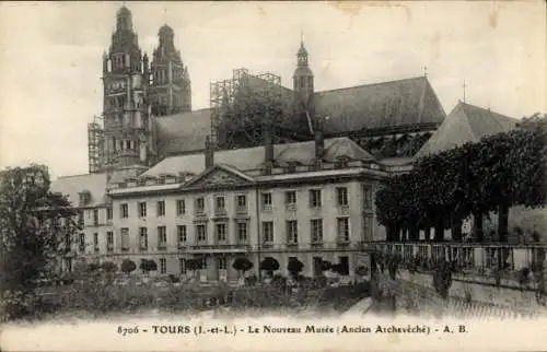 Ak Tours Indre et Loire, Nouveau Musee