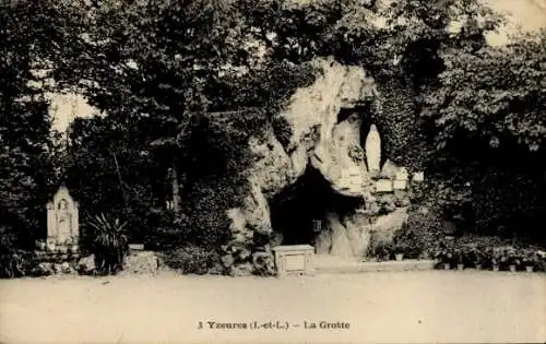 Ak Yzeures Indre et Loire, Grotte