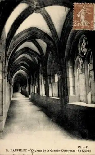 Ak Grande Chartreuse Isère, Couvent, Le Cloitre