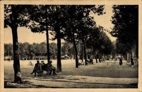 Ak Saint Étienne Loire, Place Carnot