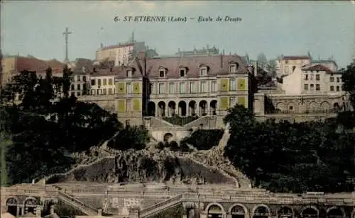 Ak Saint Étienne Loire, Ecole de Dessin