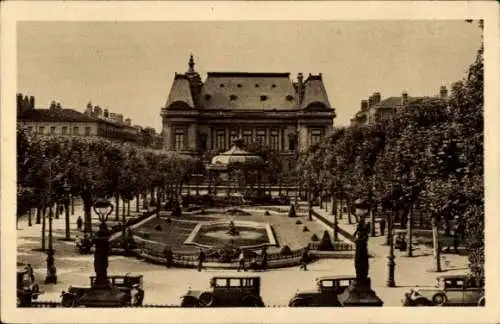 Ak Saint Étienne Loire, Place Jean-Jaures, Präfektur