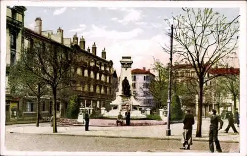 Ak Saint Étienne Loire, Monument Dorian