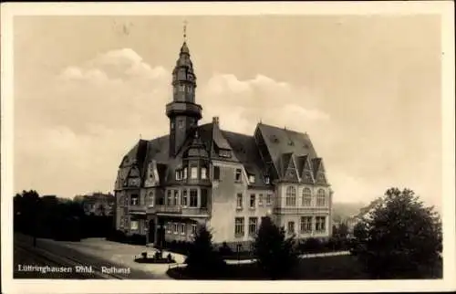 Ak Lüttringhausen Remscheid im Bergischen Land, Rathaus