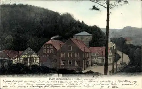 Ak Gerstau Remscheid im Bergischen Land, Teilansicht