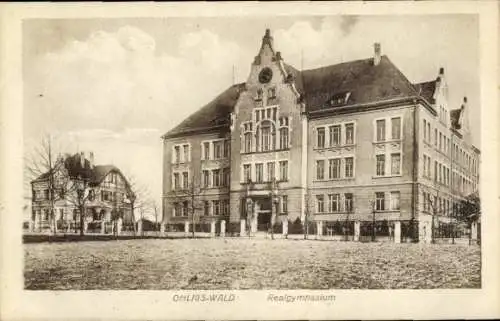 Ak Ohligs Wald Solingen Bergisches Land, Realgymnasium