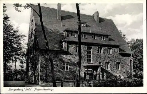 Ak Langenberg Velbert im Rheinland, Jugendherberge