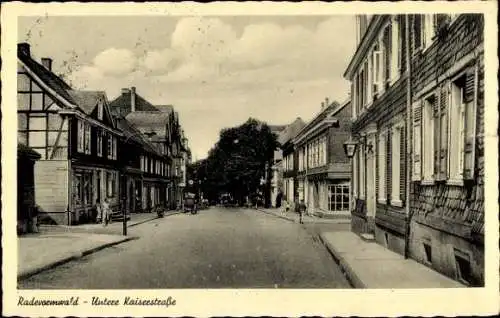 Ak Radevormwald Bergisches Land, Untere Kaiserstraße