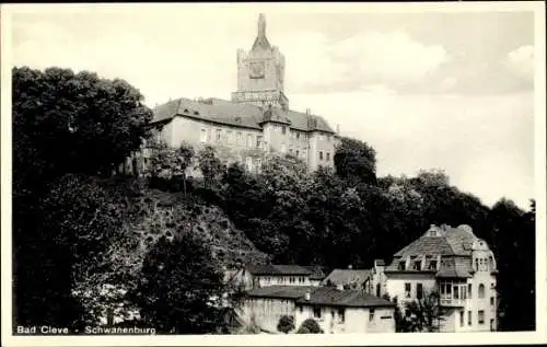 Ak Bad Kleve am Niederrhein, Schwanenburg