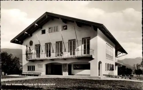 Ak Bad Wiessee in Oberbayern, Kurhaus, Bodenschneid