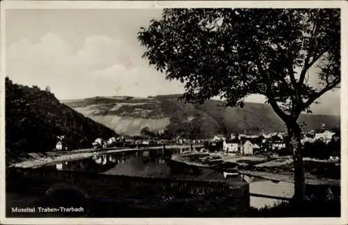 Ak Traben Trarbach an der Mosel, Panorama