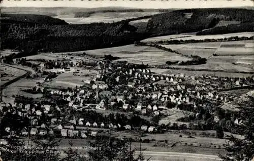 Ak Olsberg im Sauerland, Blick vom hohen Olsberg, Panorama