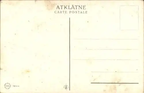 Künstler Ak Koknese Kokenhusen Lettland, Pērses ūdenskritums