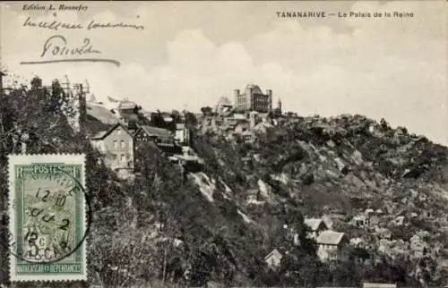 Ak Antananarivo Tananarive Madagaskar, Königspalast