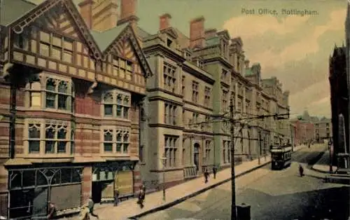 Ak Nottingham East Midlands England, Postamt