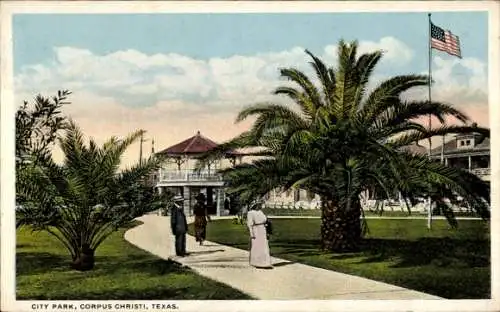 Ak Corpus Christi Texas USA, Stadtpark