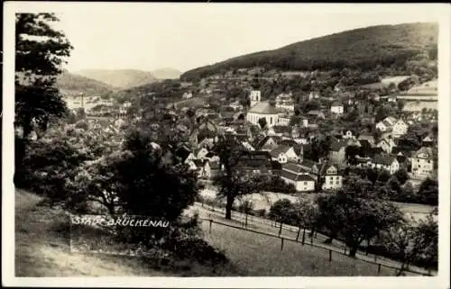 Foto Ak Bad Brückenau im Sinntal Unterfranken, Gesamtansicht