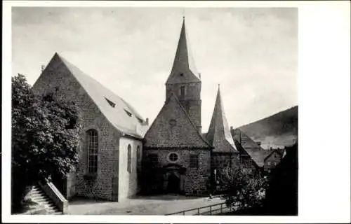 Ak Schneeberg im Odenwald Unterfranken, Wallfahrtskirche zur Mutter Gottes