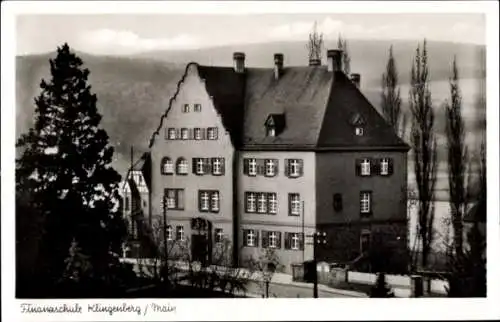 Ak Klingenberg am Main Unterfranken, Finanzschule