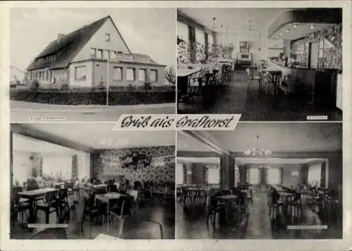 Ak Grafhorst in Niedersachsen, Krügers Gaststätte