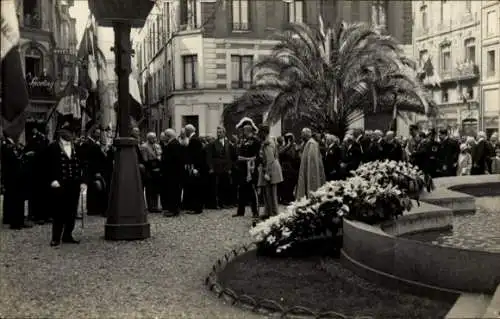 Foto Jeanne d'Arc Fest, Minister am Brunnen, Besucher, 1929