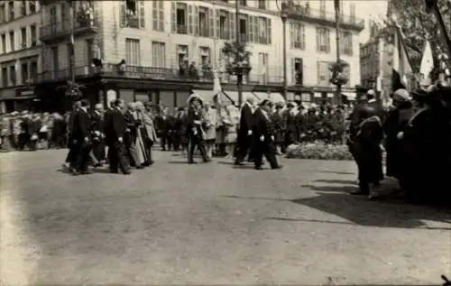 Foto Jeanne d'Arc Fest, Marktplatz, Besucher, Festumzug, 1929