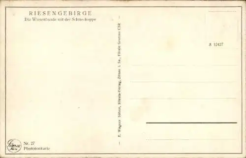 Ak Riesengebirge, Wiesenbaude, Lucní bouda, Schneekoppe